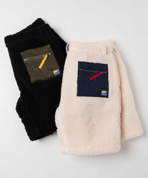 BUCCA 44（ブッカフォーティーフォー）の「【BUCCA 44】ボアフリースショートパンツ（その他パンツ・メンズ・ブラック/オフホワイト・MEDIUM/LARGE/X-LARGE/XX-LARGE/XXX-LARGE）」の6枚目の写真