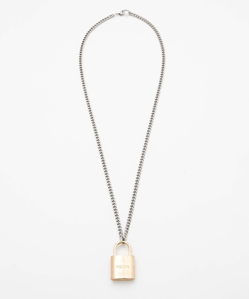 WEGO（ウィゴー）の「WEGO/パドロックロングチェーンネックレス（ネックレス・メンズ・シルバー・FREE）」の5枚目の写真