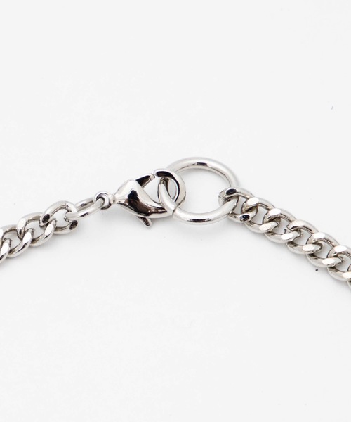 WEGO（ウィゴー）の「WEGO/パドロックロングチェーンネックレス（ネックレス・メンズ・シルバー・FREE）」の7枚目の写真