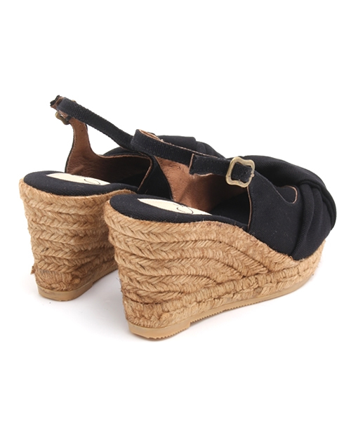 SHIPS for women（シップスフォーウィメン）の「GAIMO:バックストラップ ネジリウェッジ（サンダル・レディース・ブラック/ベージュ/ネイビー/ライトブルー・37/35/36/38）」の6枚目の写真