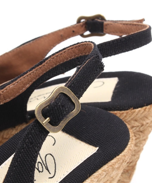 SHIPS for women（シップスフォーウィメン）の「GAIMO:バックストラップ ネジリウェッジ（サンダル・レディース・ブラック/ベージュ/ネイビー/ライトブルー・37/35/36/38）」の11枚目の写真