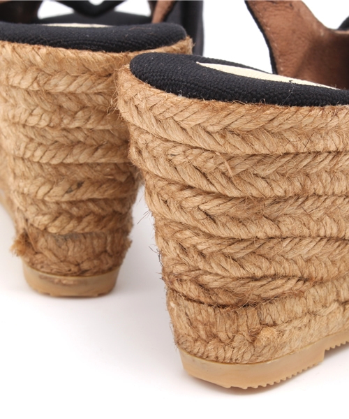 SHIPS for women（シップスフォーウィメン）の「GAIMO:バックストラップ ネジリウェッジ（サンダル・レディース・ブラック/ベージュ/ネイビー/ライトブルー・37/35/36/38）」の10枚目の写真