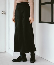 PAGEBOY | サテンセミフレアスカート(スカート)