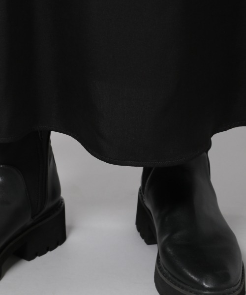 PAGEBOY（ページボーイ）の「サテンセミフレアスカート（スカート・レディース・ブラック/ライトベージュ/ピンク系その他・FREE）」の13枚目の写真