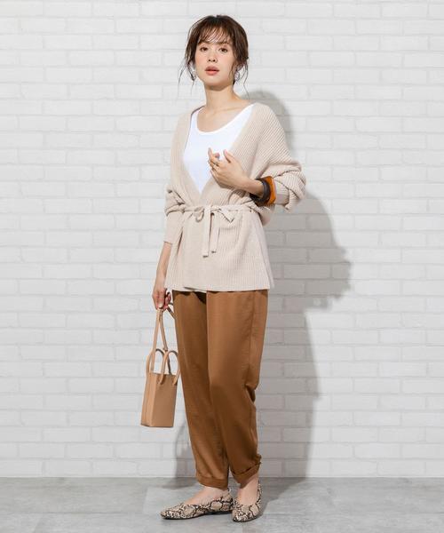 coen（コーエン）の「スクエアギャザーフラットシューズ（スリッポン/フラットパンプス）（スリッポン・レディース・パイソン/シルバー/ブラック・MEDIUM/LARGE/X-LARGE/SMALL）」の12枚目の写真