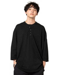 glamb | Big henley neck CS / ビッグヘンリーネックカットソー(Tシャツ/カットソー)