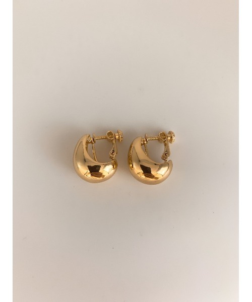 セール】ぷっくりフープイヤリング（イヤリング）｜mou（モウ
