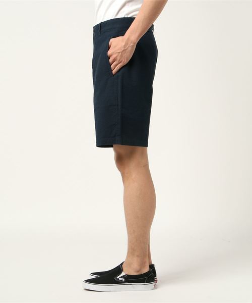 ARMANI EXCHANGE(アルマーニエクスチェンジ)の「【A|Xアルマーニ エクスチェンジ】コットンシアサッカー ショートパンツ(その他パンツ・メンズ・ネイビー/ホワイト・30inch/32inch/34inch/28inch/31inch/36inch/29inch/33inch)」の3枚目の写真