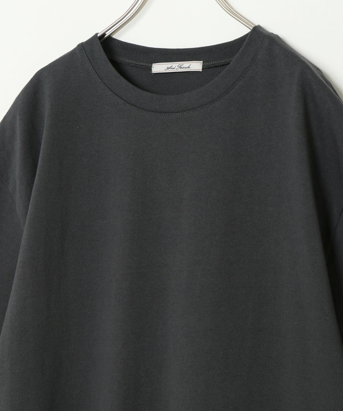 notch.（ノッチ）の「ロングビッグＴシャツ（Tシャツ/カットソー・レディース・ベージュ/ブラック/オフホワイト/ブラウン・M）」の10枚目の写真