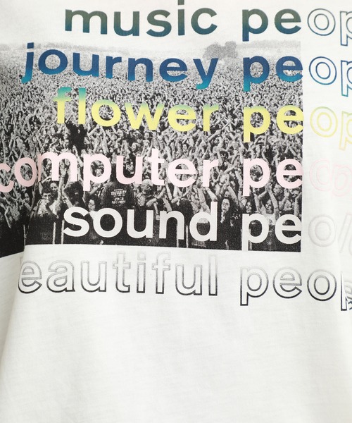 beautiful people(ビューティフルピープル)の「【beautiful people(ビューティフルピープル)】グラジュアリーカラーロゴプリントキッズTシャツ 1015310418(Tシャツ/カットソー・レディース・ホワイト・SMALL)」の9枚目の写真