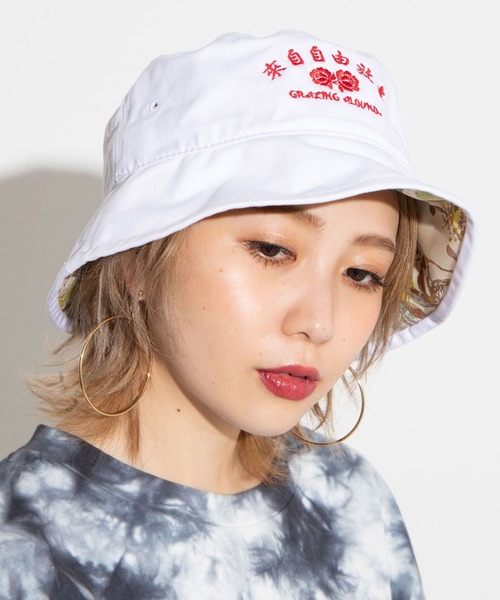 WEGO（ウィゴー）の「WEGO/漢字モチーフバケットハット（ハット）」 - WEAR