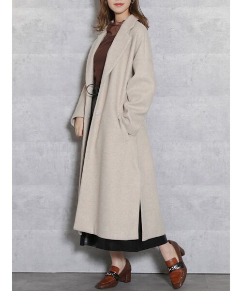 dazzlin（ダズリン）の「ミクシーカラーコーディガン（その他アウター・レディース・ブラック/ブラウン/ピンク/ブルー/アイボリー・FREE）」の2枚目の写真