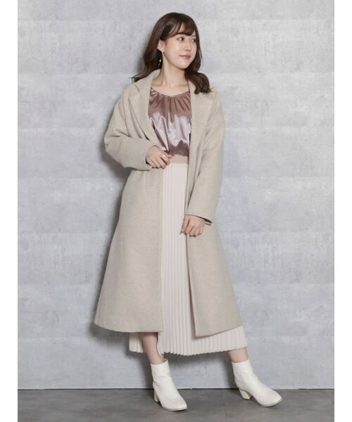 dazzlin（ダズリン）の「ミクシーカラーコーディガン（その他アウター・レディース・ブラック/ブラウン/ピンク/ブルー/アイボリー・FREE）」の11枚目の写真