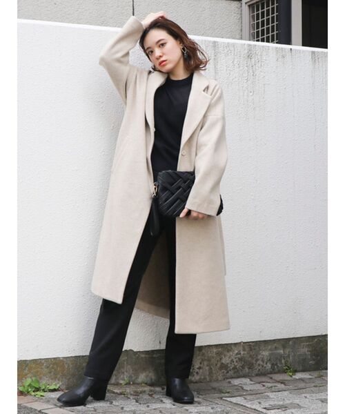 dazzlin（ダズリン）の「ミクシーカラーコーディガン（その他アウター・レディース・ブラック/ブラウン/ピンク/ブルー/アイボリー・FREE）」の14枚目の写真