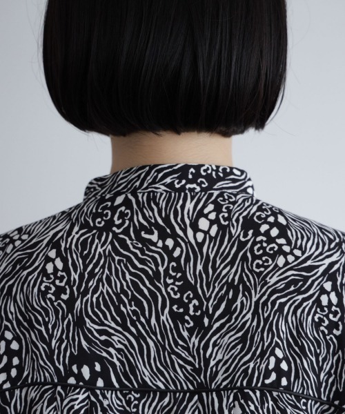 PAGEBOY（ページボーイ）の「アニマルMIXガラワンピース（ワンピース・レディース・ブラック/ブラウン・FREE）」の7枚目の写真