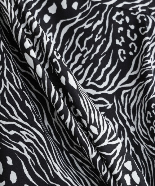 PAGEBOY（ページボーイ）の「アニマルMIXガラワンピース（ワンピース・レディース・ブラック/ブラウン・FREE）」の13枚目の写真