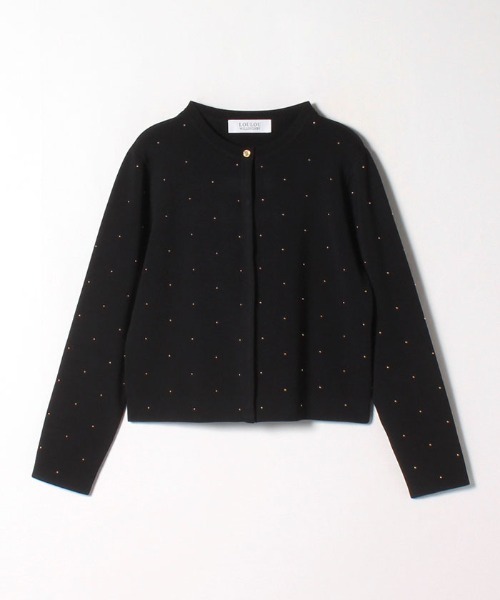 ♡LOULOU WILLOUGHBY ピンドットスタッズカーディガン♡ LOULOU WILLOUGHBY（ルルウィルビー）の「【LOULOU WILLOUGHBY
