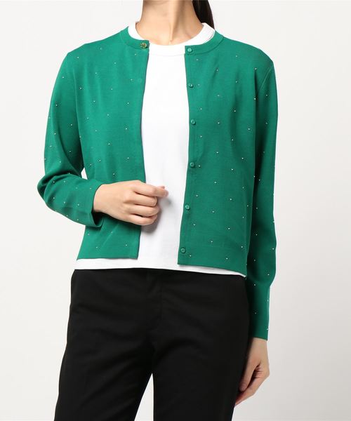 ♡LOULOU WILLOUGHBY ピンドットスタッズカーディガン♡ LOULOU WILLOUGHBY（ルルウィルビー）の「【LOULOU WILLOUGHBY