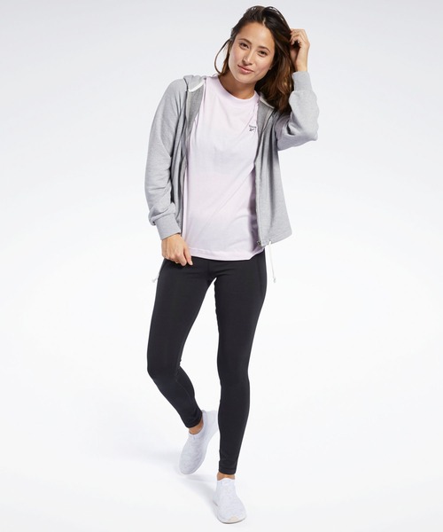 Reebok(リーボック)の「トレーニング エッセンシャルズ イージー Tシャツ / Training Essentials Easy Tee(Tシャツ/カットソー・レディース・ブラック/ピンク/ピンク系その他・SMALL/XX-LARGE/LARGE/X-LARGE/MEDIUM/X-SMALL)」の14枚目の写真