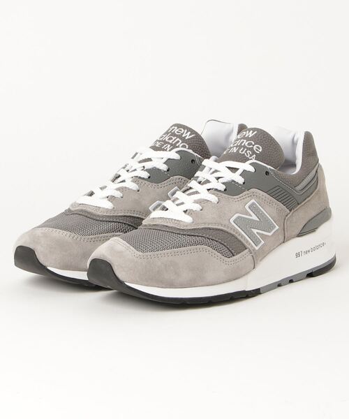 NEW BALANCE(ニューバランス)の「【New Balance/ニューバランス】(UN)M997 CLASSICS TRADITIONNELS(スニーカー・メンズ・グレー・7.5/8)」の1枚目の写真