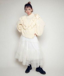 Candy Stripper | VOLUME TULLE スカート(スカート)