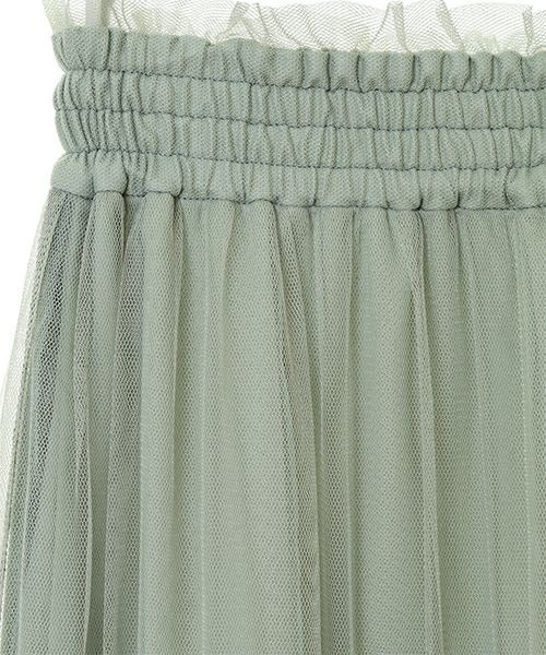 Candy Stripper（キャンディストリッパー）の「VOLUME TULLE スカート（スカート・レディース・ブラック/ミント/アイボリー・1/2）」の9枚目の写真