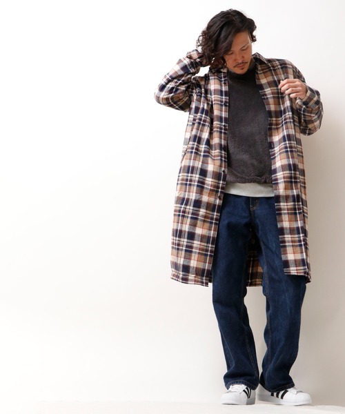 セール Rings ネルチェックシャツコート シャツ ブラウス Funalive ファンアライブ のファッション通販 Zozotown