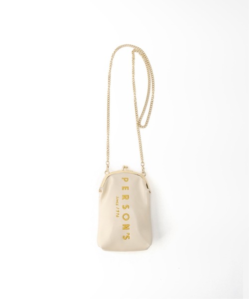 PERSON'S(パーソンズ)の「【PERSON’S/パーソンズ】WALLET BAG(ショルダーバッグ・レディース・ホワイト/ブラック/ブラウン・FREE)」の2枚目の写真
