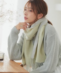 macocca（マコッカ）の「内モンゴル産 カシミヤ100％ 無地 リバーシブル マフラー（マフラー）」