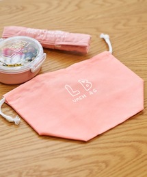 LAKOLE（ラコレ）の「【らこれキッズ】巾着ランチバッグ / 927405（お弁当箱・キッズ）」