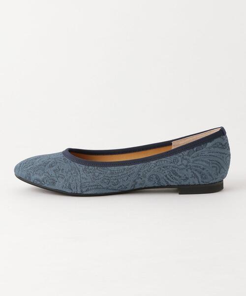 closet story（クローゼットストーリー）の「＜closet story＞ JODペイズリー ラウンド フラットシューズ（その他シューズ・レディース・ロイヤルブルー/ベージュ・24.5cm/23.5cm/23cm/24cm）」の7枚目の写真