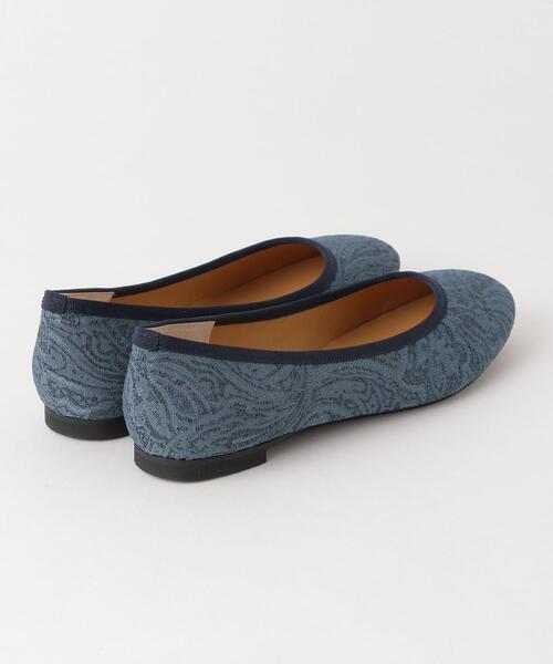closet story（クローゼットストーリー）の「＜closet story＞ JODペイズリー ラウンド フラットシューズ（その他シューズ・レディース・ロイヤルブルー/ベージュ・24.5cm/23.5cm/23cm/24cm）」の6枚目の写真