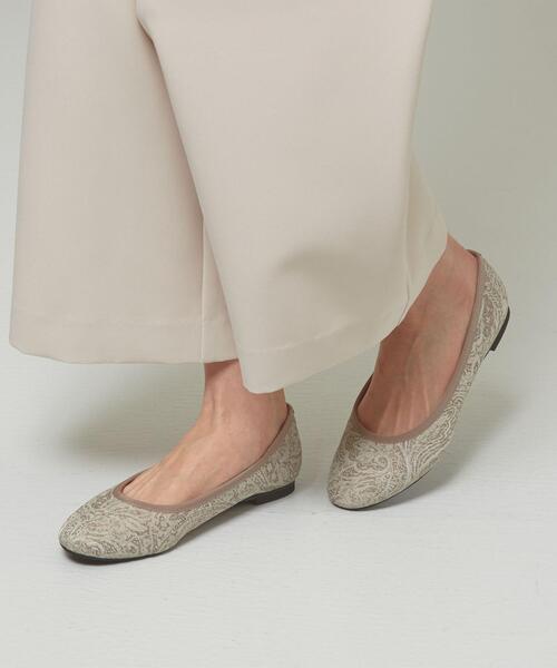 closet story（クローゼットストーリー）の「＜closet story＞ JODペイズリー ラウンド フラットシューズ（その他シューズ・レディース・ロイヤルブルー/ベージュ・24.5cm/23.5cm/23cm/24cm）」の12枚目の写真