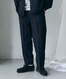 URBAN RESEARCH DOORS | White Label　ウールリネン 2タックトラウザー(その他パンツ)