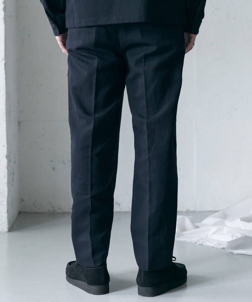 URBAN RESEARCH DOORS(アーバンリサーチドアーズ)の「White Label ウールリネン 2タックトラウザー(その他パンツ・メンズ・グレー系その他/ネイビー・SMALL/MEDIUM/LARGE)」の6枚目の写真