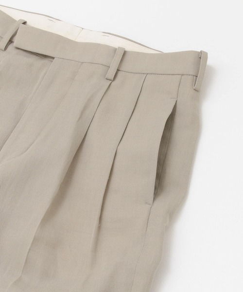 URBAN RESEARCH DOORS(アーバンリサーチドアーズ)の「White Label ウールリネン 2タックトラウザー(その他パンツ・メンズ・グレー系その他/ネイビー・SMALL/MEDIUM/LARGE)」の9枚目の写真
