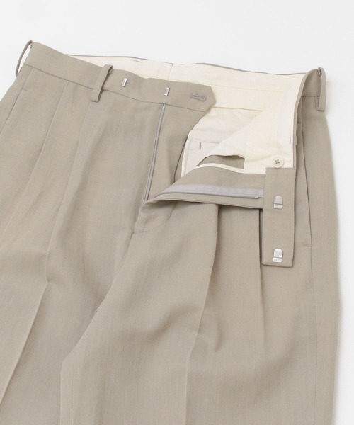 URBAN RESEARCH DOORS(アーバンリサーチドアーズ)の「White Label ウールリネン 2タックトラウザー(その他パンツ・メンズ・グレー系その他/ネイビー・SMALL/MEDIUM/LARGE)」の10枚目の写真