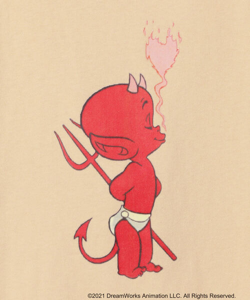 Ray BEAMS（レイビームス）の「south for F × Ray BEAMS / 別注 hotstuff Tシャツ（Tシャツ/カットソー・レディース・ベージュ・ONE SIZE）」の11枚目の写真