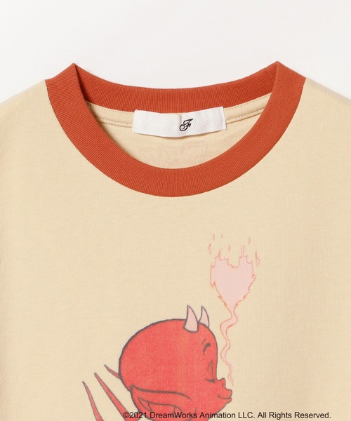 Ray BEAMS（レイビームス）の「south for F × Ray BEAMS / 別注 hotstuff Tシャツ（Tシャツ/カットソー・レディース・ベージュ・ONE SIZE）」の2枚目の写真