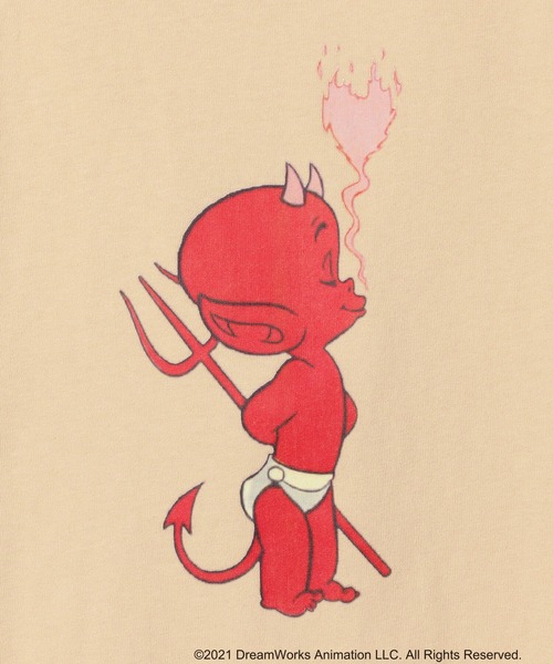 Ray BEAMS（レイビームス）の「south for F × Ray BEAMS / 別注 hotstuff Tシャツ（Tシャツ/カットソー・レディース・ベージュ・ONE SIZE）」の3枚目の写真