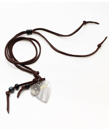 VIVIFY | ネックレス/ピック/レザー/ブラウン(ネックレス)