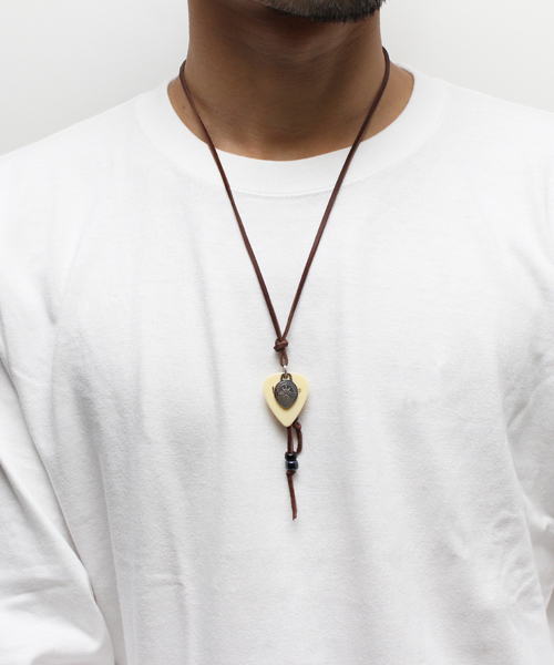 VIVIFY(ビビファイ)の「ネックレス/ピック/レザー/ブラウン(ネックレス・メンズ・ホワイト/アイボリー/ブラック/その他1・FREE)」の10枚目の写真