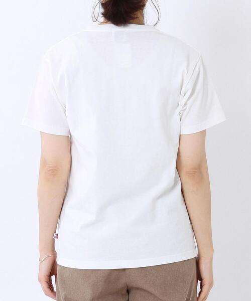 coen（コーエン）の「coen（コーエン）ロゴTシャツ（Tシャツ/カットソー・レディース・ホワイト/ブラック・LARGE/MEDIUM）」の8枚目の写真