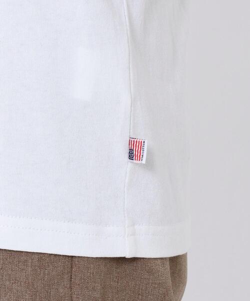 coen（コーエン）の「coen（コーエン）ロゴTシャツ（Tシャツ/カットソー・レディース・ホワイト/ブラック・LARGE/MEDIUM）」の9枚目の写真