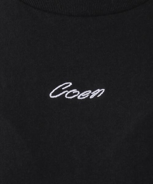 coen（コーエン）の「coen（コーエン）ロゴTシャツ（Tシャツ/カットソー・レディース・ホワイト/ブラック・LARGE/MEDIUM）」の11枚目の写真