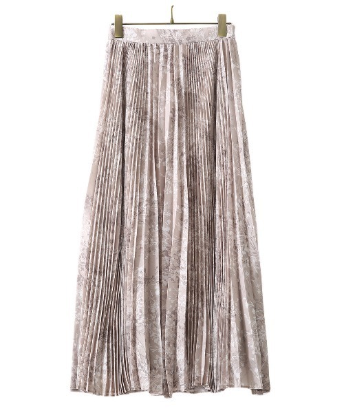 CLANE（クラネ）の「CLANE / クラネ：FLOWING FLOWER SKIRT：19109-6001[DEA]（スカート・レディース・ベージュ・1）」の11枚目の写真