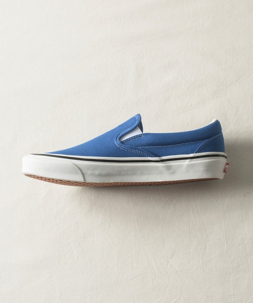 VANS（バンズ）の「VANS ヴァンズ / CLASSIC SLIP-ON 98 DX クラシック キャンバス スリッポン / VN0A3JEX45Z / VN0A3JEXQWP / VN0A3JEXQA5（スリッポン・レディース・エメラルド/ホワイト/ブルー・24cm/23.5cm/23cm）」の8枚目の写真
