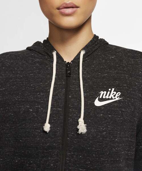 NIKE(ナイキ)の「ナイキ スポーツウェア ウィメンズ フルジップ パーカー / NIKE(パーカー・レディース・ブラック/グレー系その他・L/M/S/XL)」の10枚目の写真