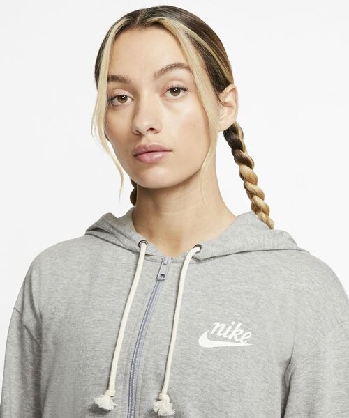 NIKE(ナイキ)の「ナイキ スポーツウェア ウィメンズ フルジップ パーカー / NIKE(パーカー・レディース・ブラック/グレー系その他・L/M/S/XL)」の15枚目の写真