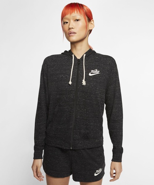 NIKE(ナイキ)の「ナイキ スポーツウェア ウィメンズ フルジップ パーカー / NIKE(パーカー・レディース・ブラック/グレー系その他・L/M/S/XL)」の1枚目の写真